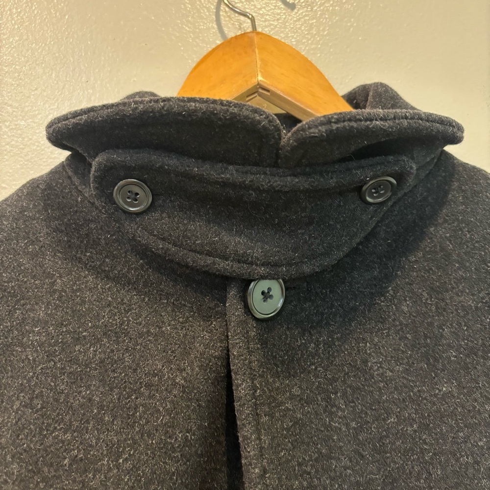 Polo Ralph Lauren Virgin Wool Cashmere Blend Lined Plaid Coat Men’s 38-R - Picture 3 of 14